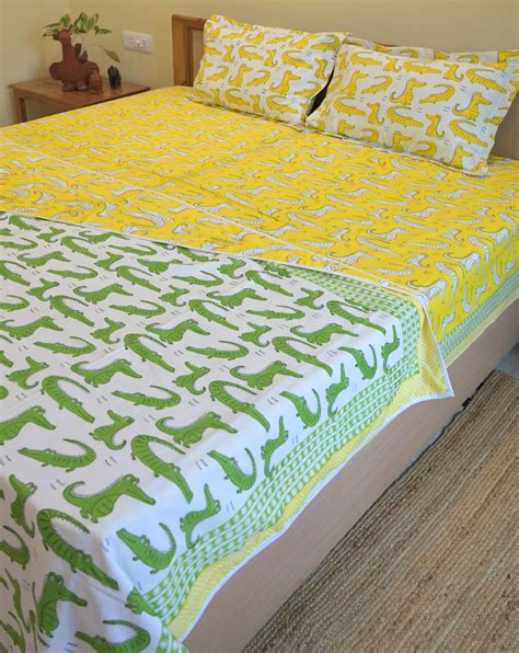 Agar Magar Premium Cotton Bedding Set with Dohar – Phutari