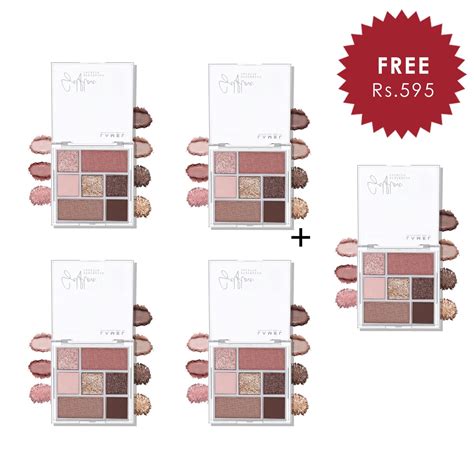 Lamel Selflove Eyeshadow Palette №402 4pc Set + 1 Full Size Product Wo ...