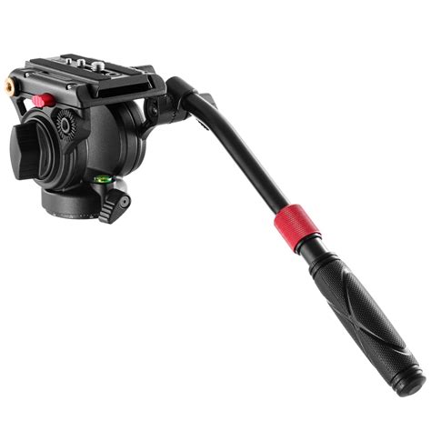 Neewer Video Tripod Fluid Head With Quick Release Plate Telescopic ...
