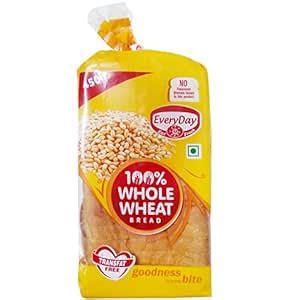 Every Day Bread - Whole Wheat, 450g Pack : Amazon.in: Grocery & Gourmet ...