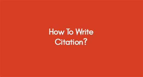 Image result for Citation Writing
