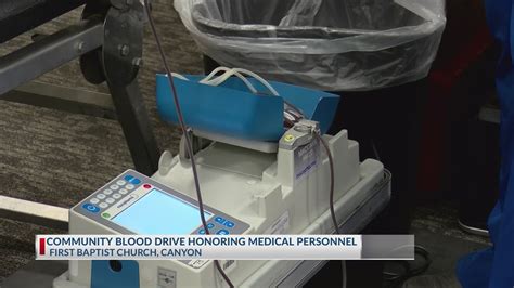 Coffee Memorial Blood Center hosts blood drive honoring medical ...