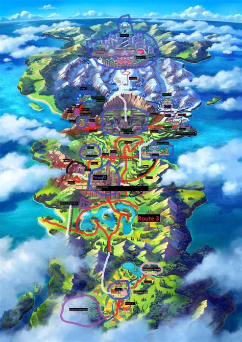 Image result for Galar Map