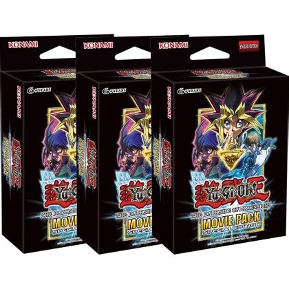 Хоби Геймс ООД, HOBBY COMBO: 3 X " Yu-Gi-Oh " TCG Movie Pack - Dark ...