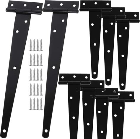 10Pack Heavy Duty T Hinges, 10 Inch Black Gate Hinge India | Ubuy