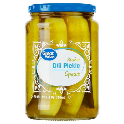 Great Value Kosher Dill Pickle Spears | Fig App