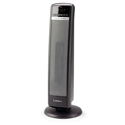 Lasko 1500W Ceramic Electric Tower Space Heater with Remote Control ...