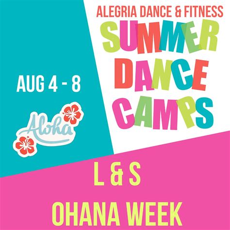 Ohana and Aloha- Lilo and Stitch Themed Dance Camp, 658 Center St ...