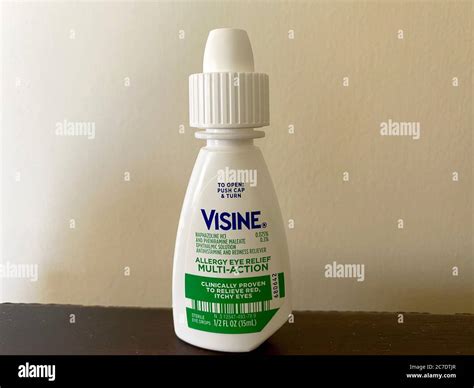 Visine bottle hi-res stock photography and images - Alamy