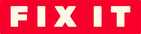Image result for Fix-It Logo