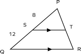 Image result for Triangle Proportionality Theorem Examples