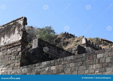 Daulatabad Fort Near Aurangabad, Maharashtra, India. Stock Image - Image of fort, india: 306656093