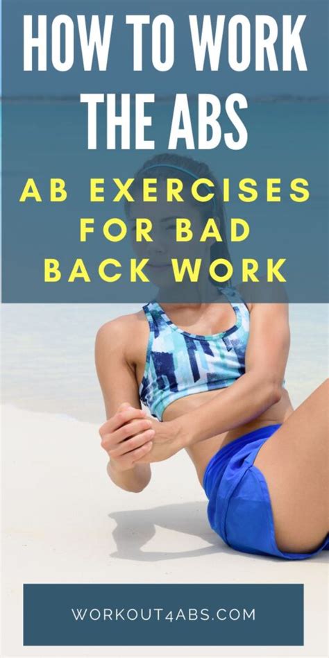 Image result for AB Exercises Bad Back