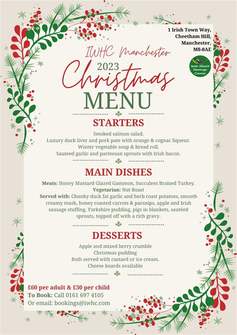 Best Christmas Day Dinner Menu at Samantha Tomlinson blog