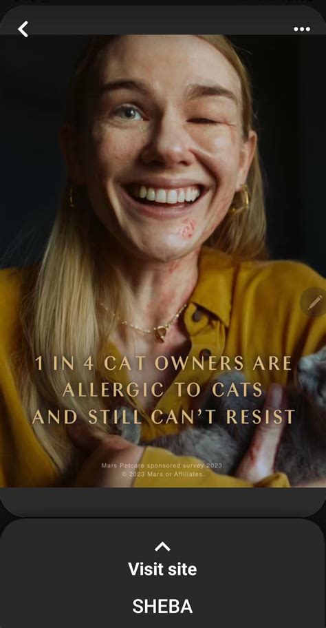 This Sheba cat food ad I keep seeing on Pinterest : r/Weird