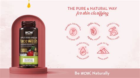 Buy Apple Cider Vinegar Foaming Face Wash at Best Price | Buy WOW