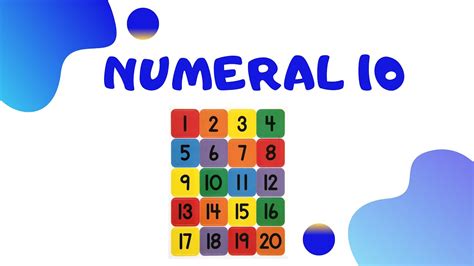 Numeral 10 - YouTube