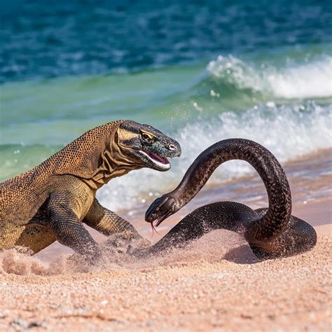Predators Of Komodo Dragon