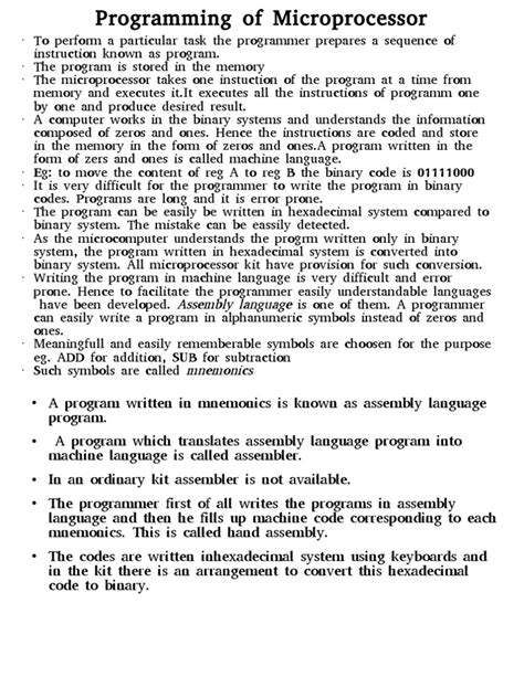 Image result for 8085 Assembly Language Programming Tutorial