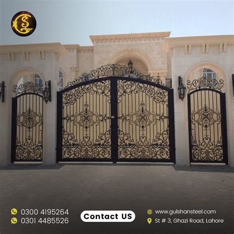 Spanish Style Front Entry Gates