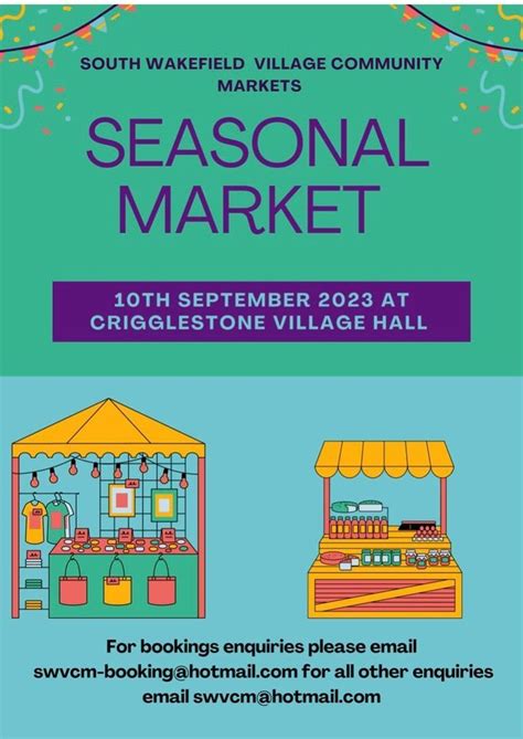 First Seasonal Community Market, Crigglestone WMC, Wakefield, September ...