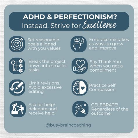 How to overcome perfectionism for ADHD | Tina Tuecke posted on the ...