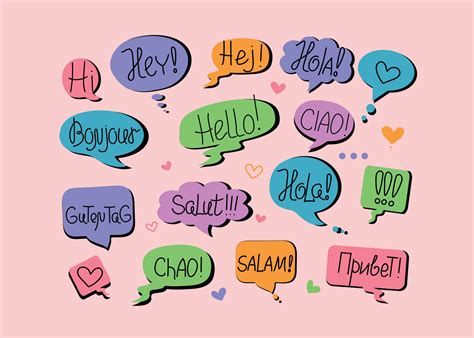 Hello In Different Languages Wallpaper