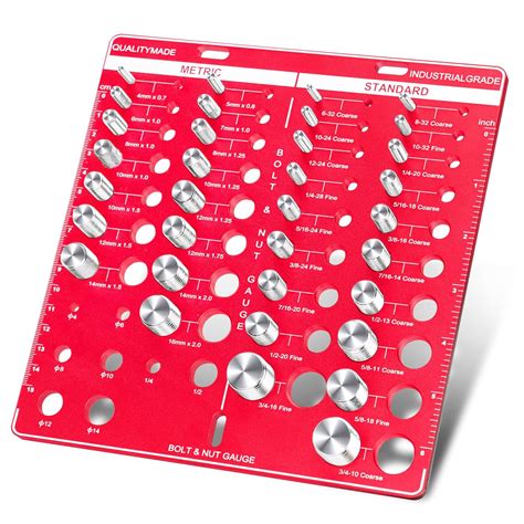 Hylissus 34 Nut and Bolt Thread Checker, Bolt and Nut India | Ubuy