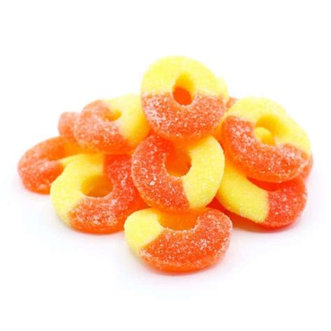 Gummi Peach Rings - Bunker Hill Cheese