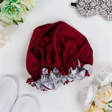 Image result for Professional Reversible Satin Sleep Bonnet Tutorial