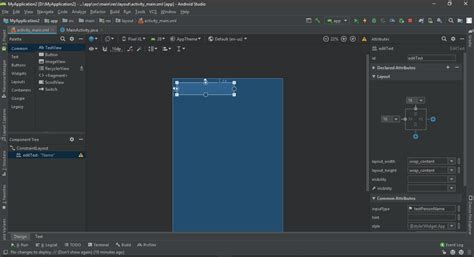 Image result for Android Studio Design View