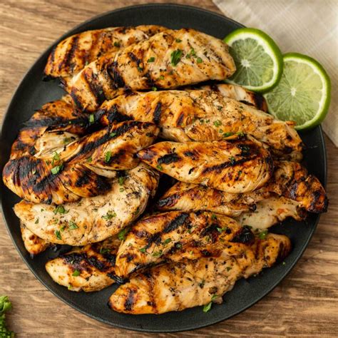 Cracker Barrel Grilled Chicken Tenders - grillonadime.com