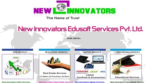 Sortfolio: New Innovators Edusoft Services Pvt. Ltd., New Delhi