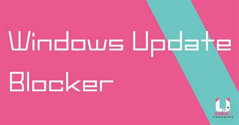 Windows Update Blocker 的图像结果