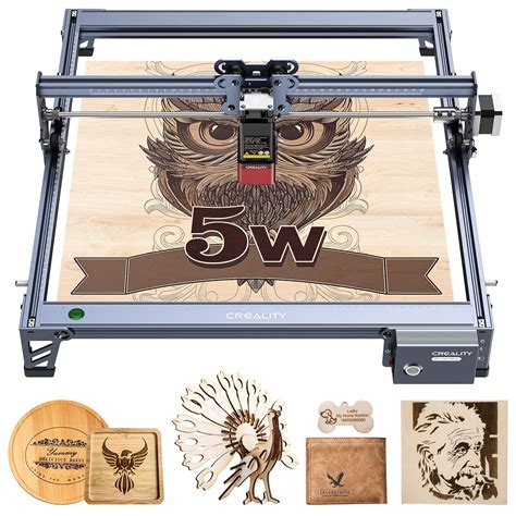 Creality Falcon 5W Laser Engraver, 72000mW Output Power Efficient Laser ...