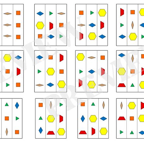 Image result for Pattern Blocks Matching