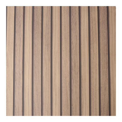 Fresco Natural Wooden Slats Panelled Wallpaper Roll Paste The Paper ...