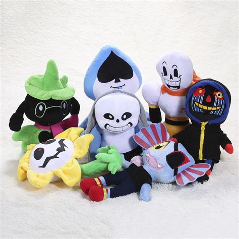 Buy Beiyueji Undertale Plush Toys Fish Sister Sunflower Sans and ...