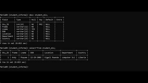 Create Database Using Xampp 的图像结果