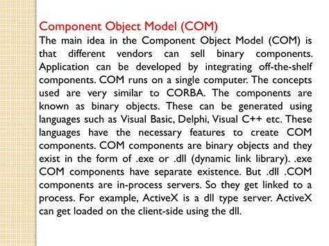 Image result for Visual Basic Component Object Model Object