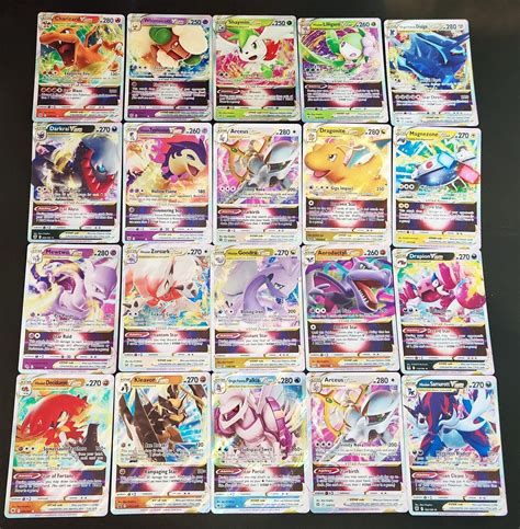 200 Pokemon Cards Bulk Lot | up to 24 Rare Holo Shiny | 1-2x V/VSTAR ...