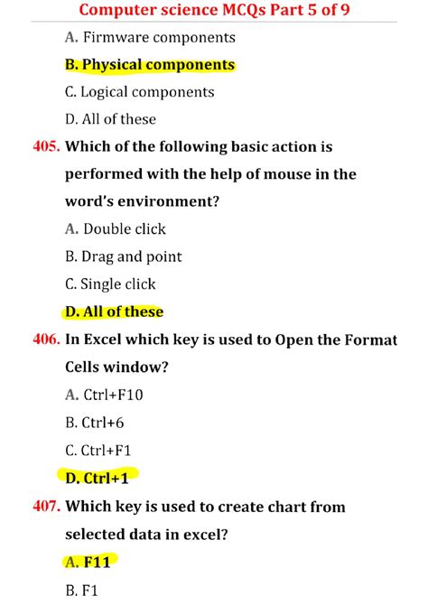 Computer Science Question Answers 的图像结果