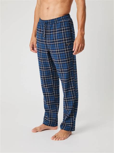 Björn Borg Core Flannel Pyjama Pants - Blå • Pris
