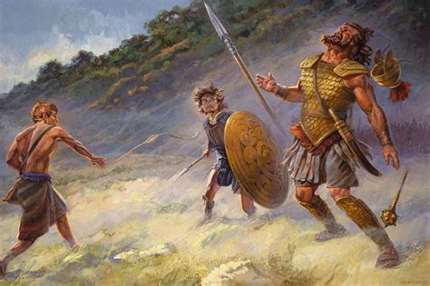 koning saul goliath - Google Search | David and goliath, Painting ...