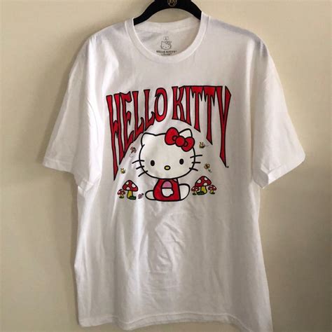 Hello Kitty Shirts | Hello Kitty T-Shirt | Color: White | Size: L, 2024 ...