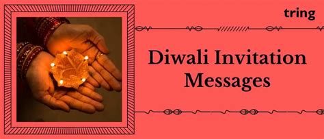 Light Up Your Celebrations with These Diwali Invitation Messages