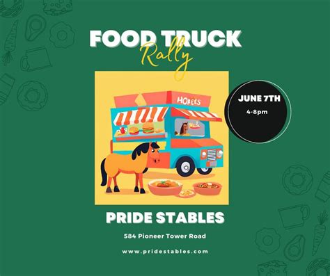 Pride Stables Food Truck Rally, 584 Pioneer Tower Road, Kitchener, ON ...