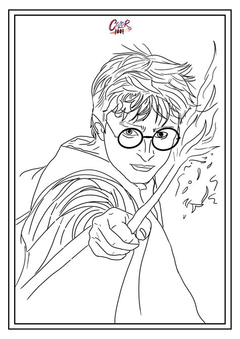 Harry Potter Coloring Sheet