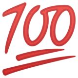 下载"100分" emoji高清大图 - emoji表情大全,emoji百科
