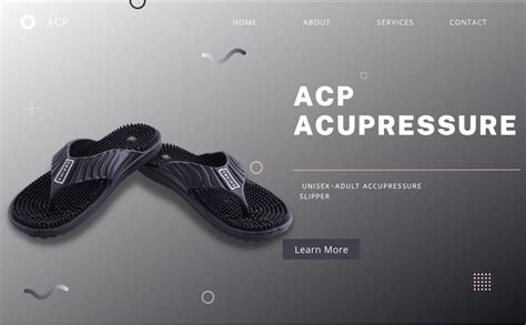 Buy ACP ACUPRESSURE Unisex Rubber Acupressure Slipper For Pain Relief ...